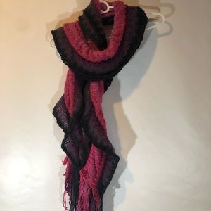 Crochet style scarf